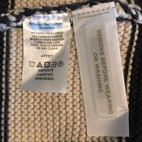 NWT LOFT Colorblock Balloon Sleeve Swing Shape Pullover Sweater, size Medium 🖤 - Picture 11 of 14